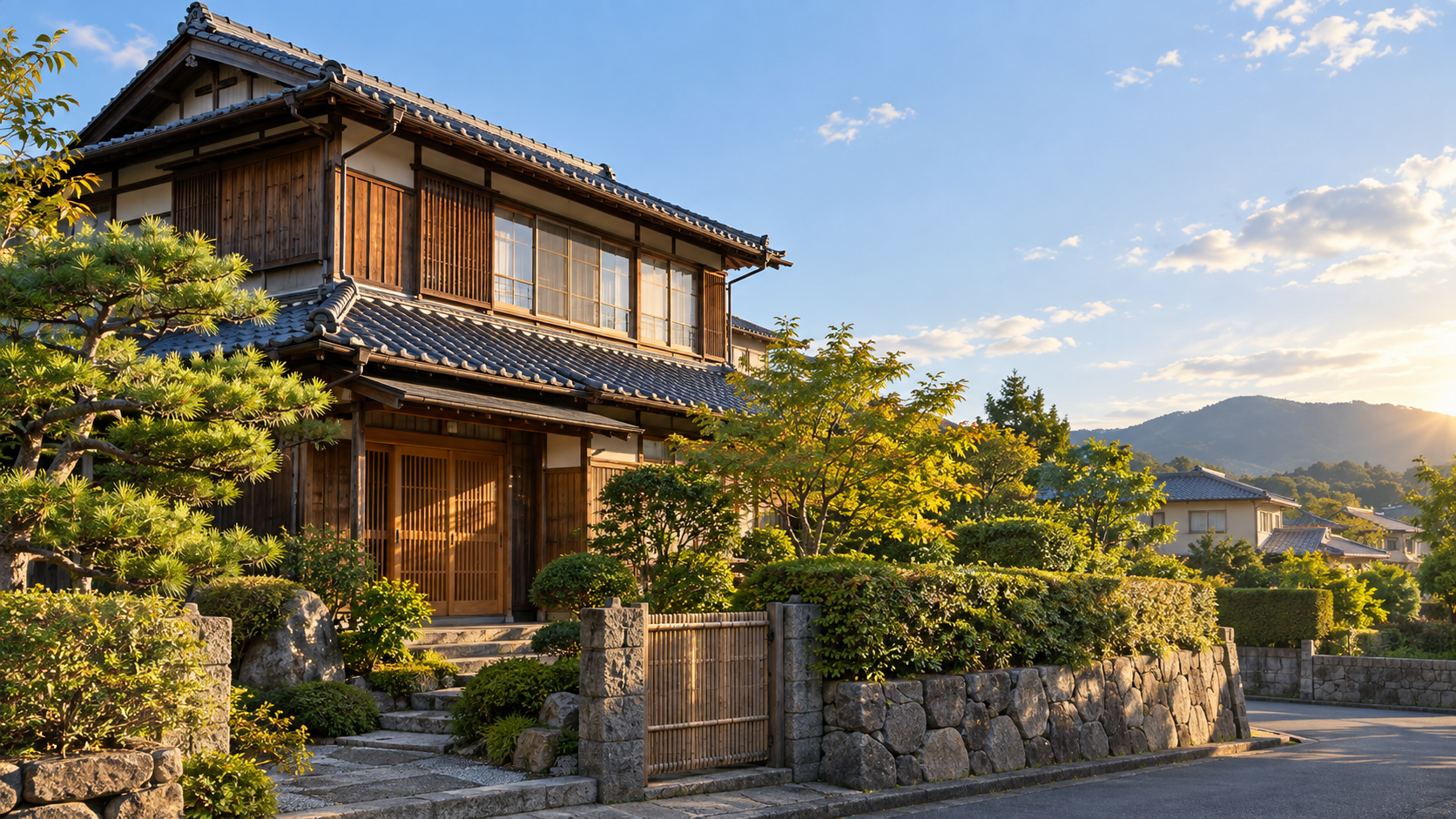 日本の住宅のイメージ